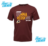 Redskins Slash Design Drifit Short Sleeve