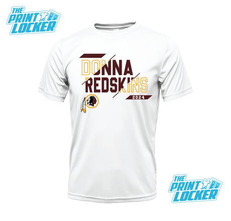 Redskins Slash Design Drifit Short Sleeve