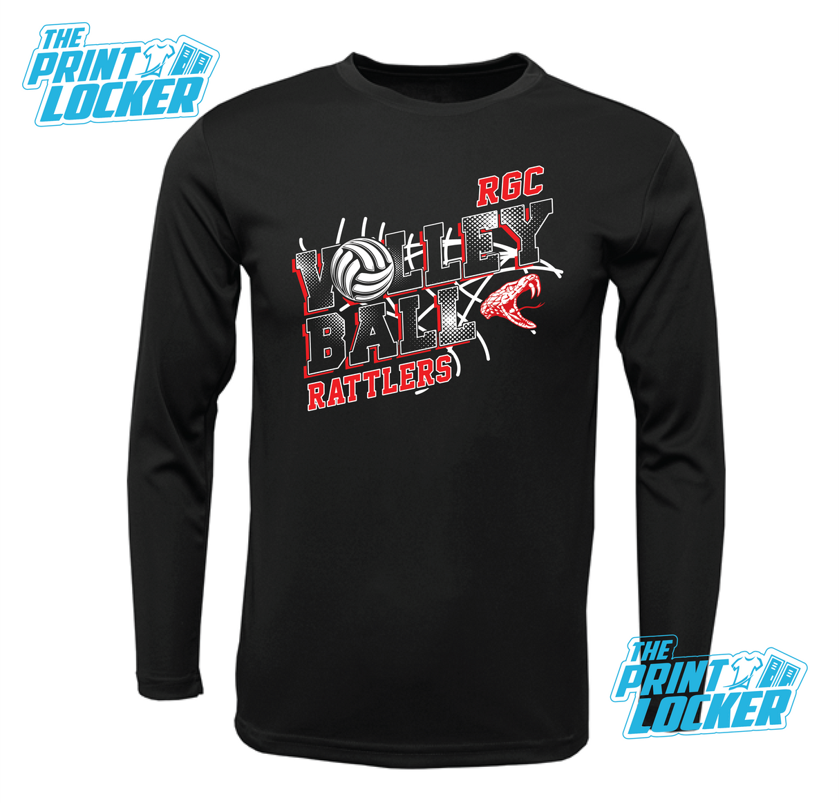 RGC Volleyball Design Drifit Long Sleeve