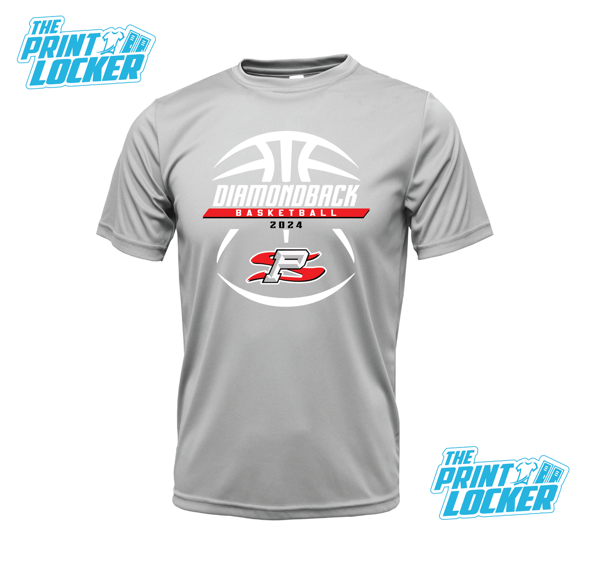 Diamondback Basketball Design Drifit Short Sleeve