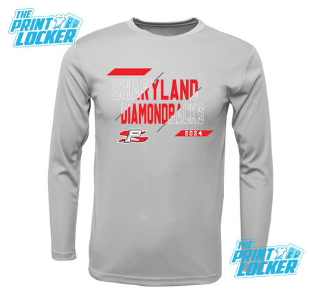 Diamondback Slash Design Drifit Long Sleeve