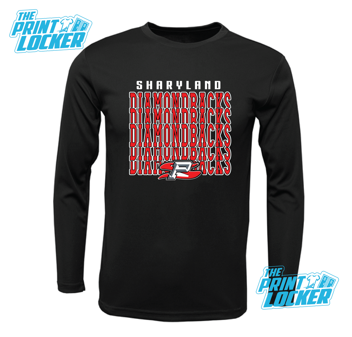 Diamondback Stack Design Drifit Long Sleeve