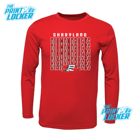 Diamondback Stack Design Drifit Long Sleeve