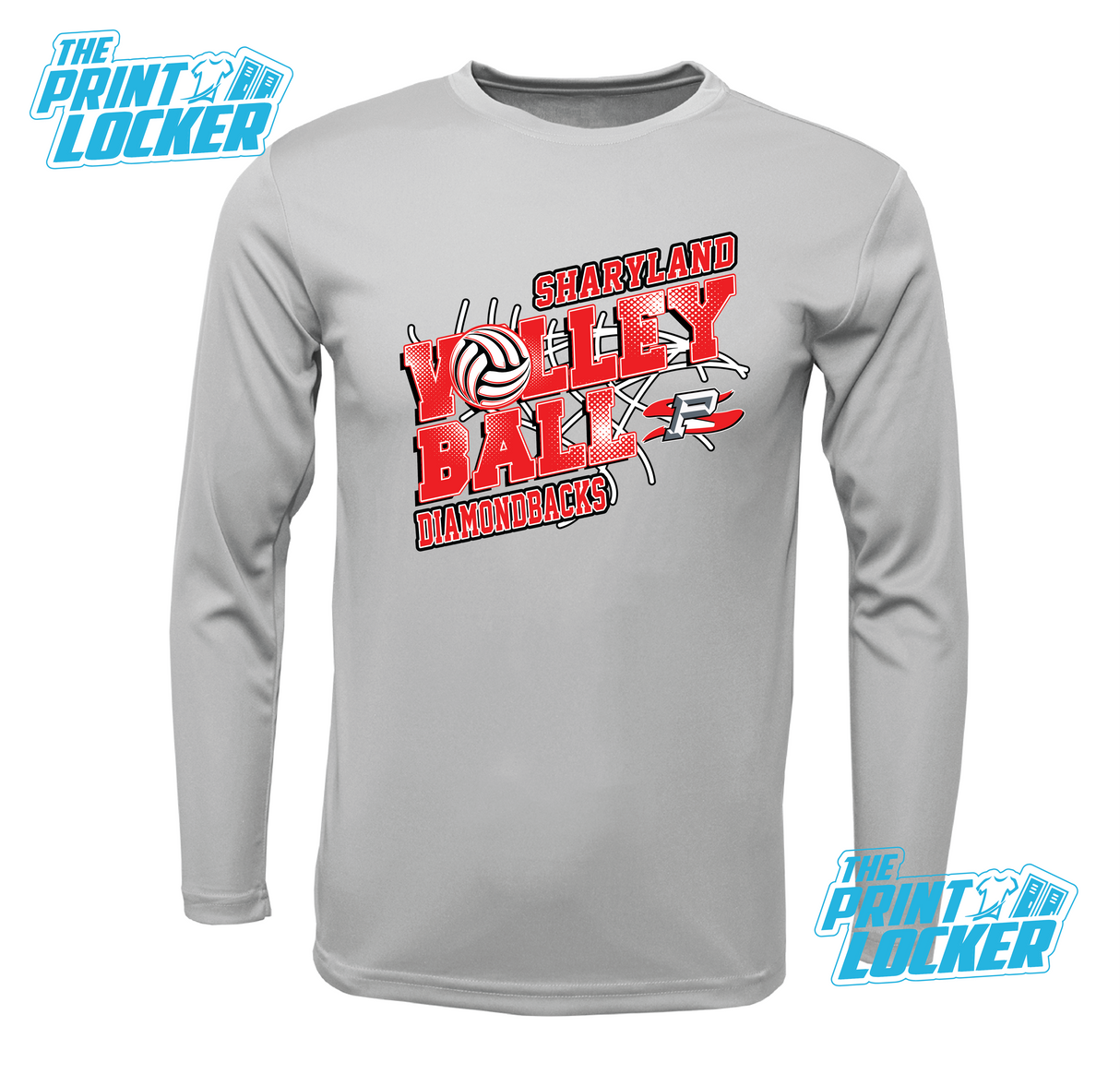 Diamondback Volleyball Design Drifit Long Sleeve