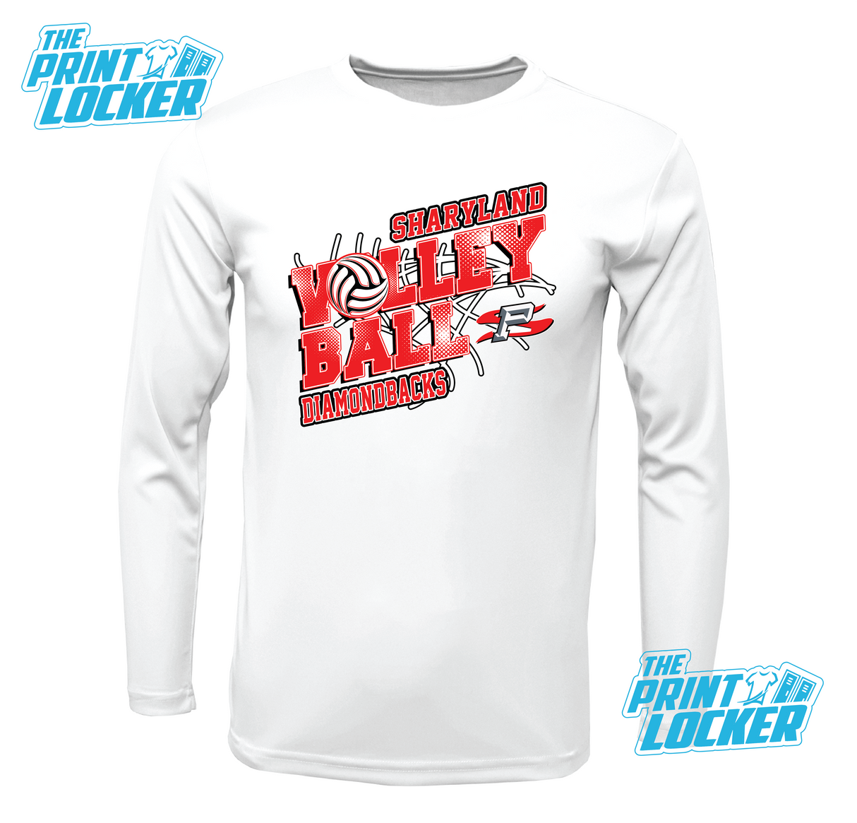 Diamondback Volleyball Design Drifit Long Sleeve