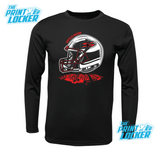 Sharyland Rattlers Football Helmet Drifit Long Sleeve