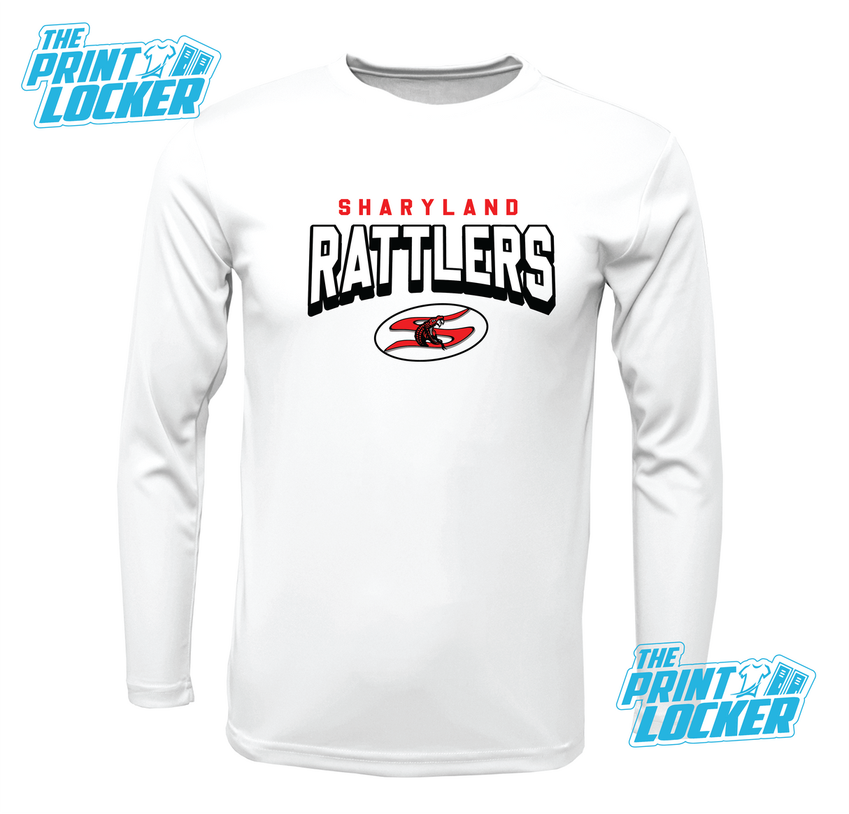 Sharyland Rattlers Arch Design Drifit Long Sleeve