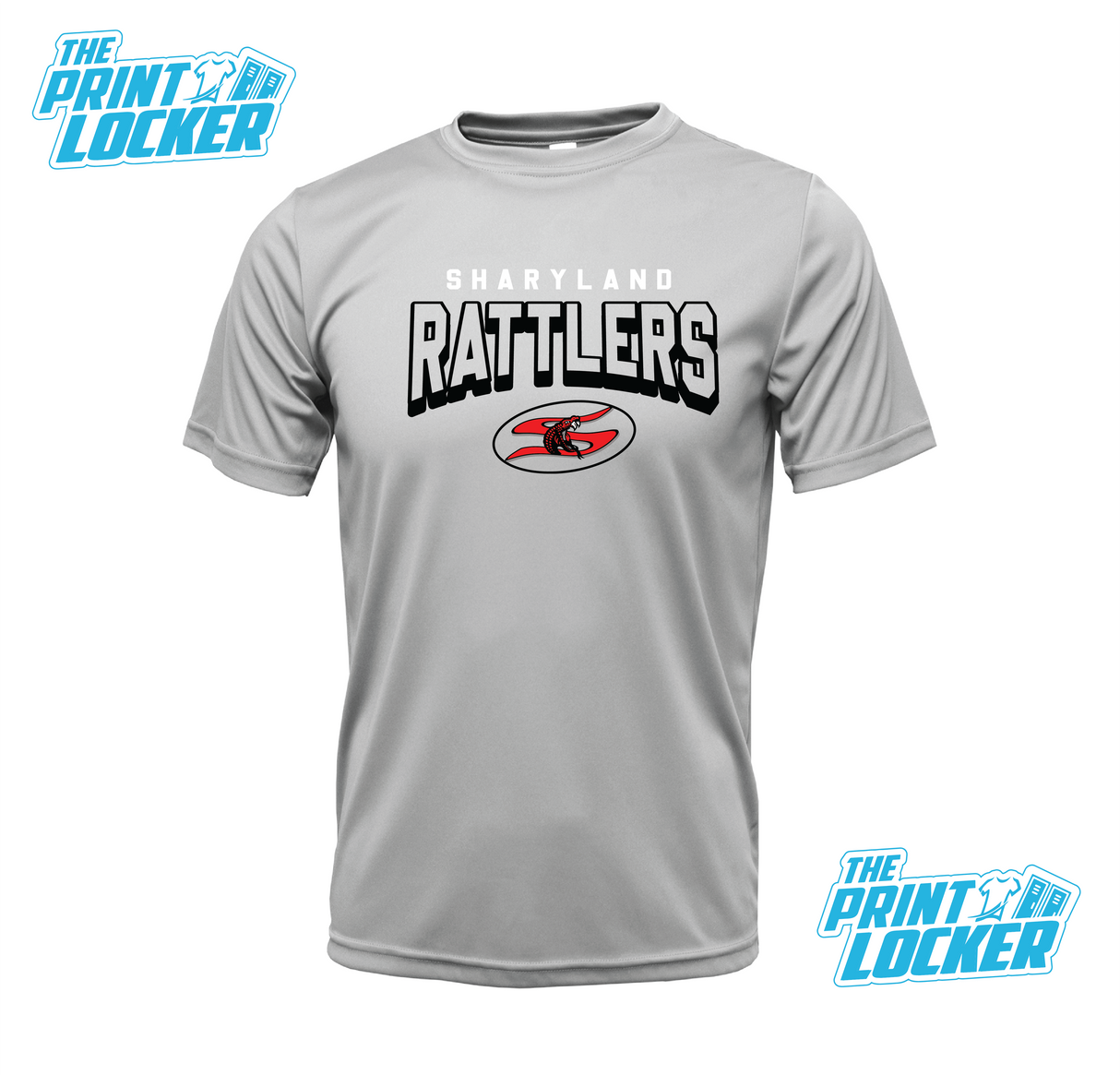 Sharyland Rattlers Arch Design Drifit Short Sleeve