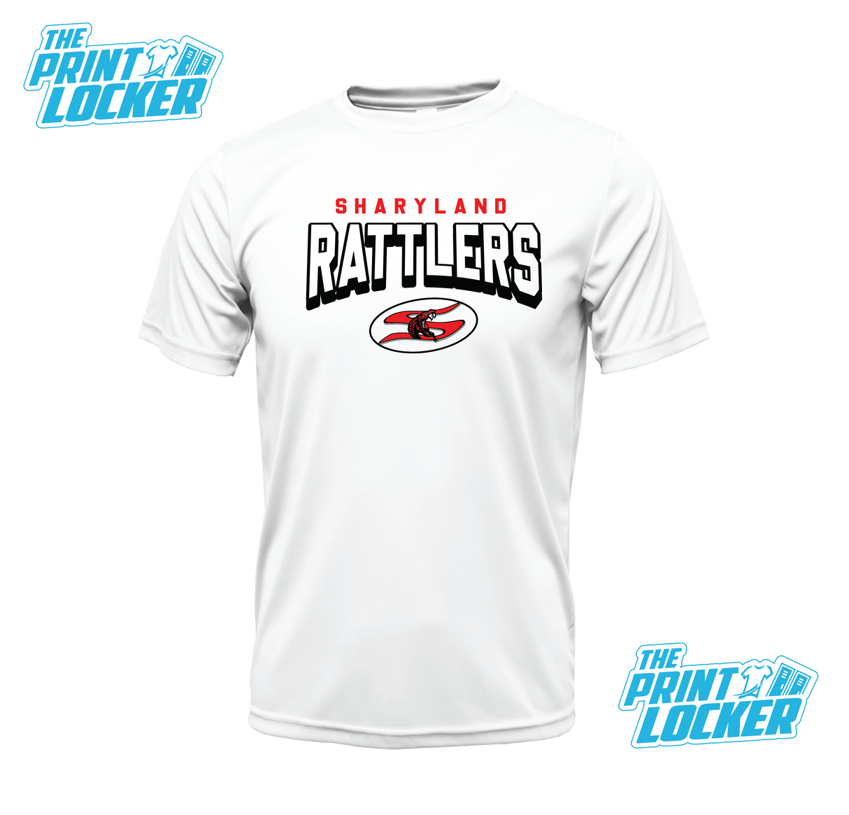 Sharyland Rattlers Arch Design Drifit Short Sleeve