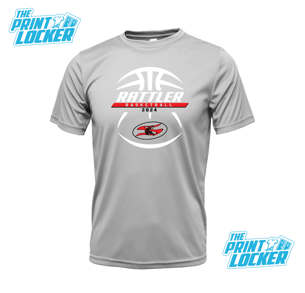 Sharyland Rattlers Basketball Design Drifit Short Sleeve