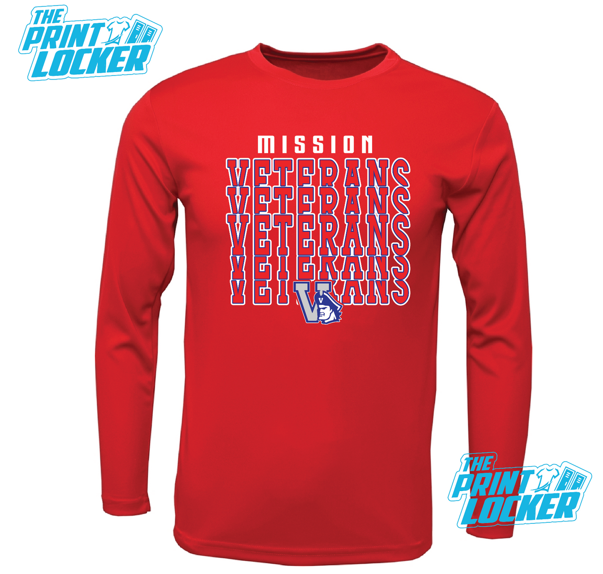 Patriots Stack Design Drifit Long Sleeve