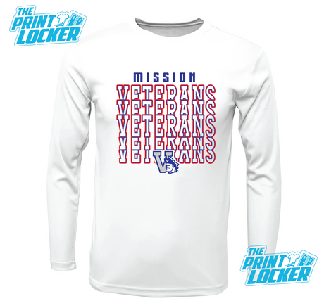 Patriots Stack Design Drifit Long Sleeve