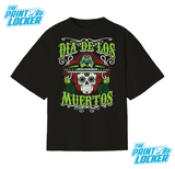 Oversized Día de Muertos Wolverines Graphic Tee