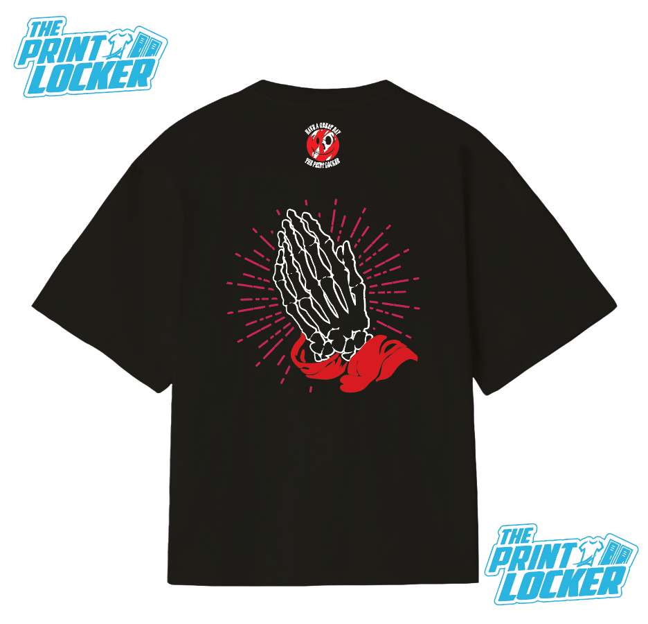 Oversized Día de Muertos RGC Rattlers Graphic Tee