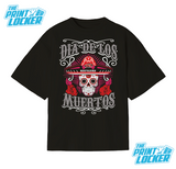 Oversized Día de Muertos Sharyland Rattlers Graphic Tee