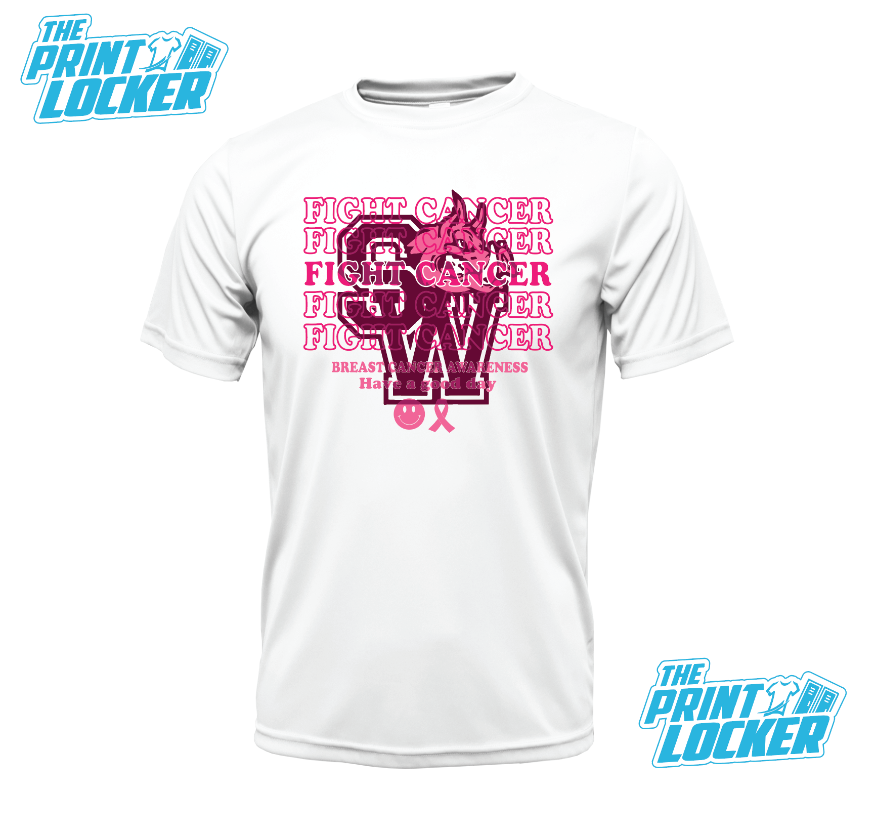 breast cancer awareness dri fit shirts