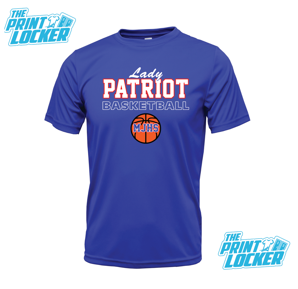 Mission Jr High Lady Patriots Basketball Drifit Short Sleeve