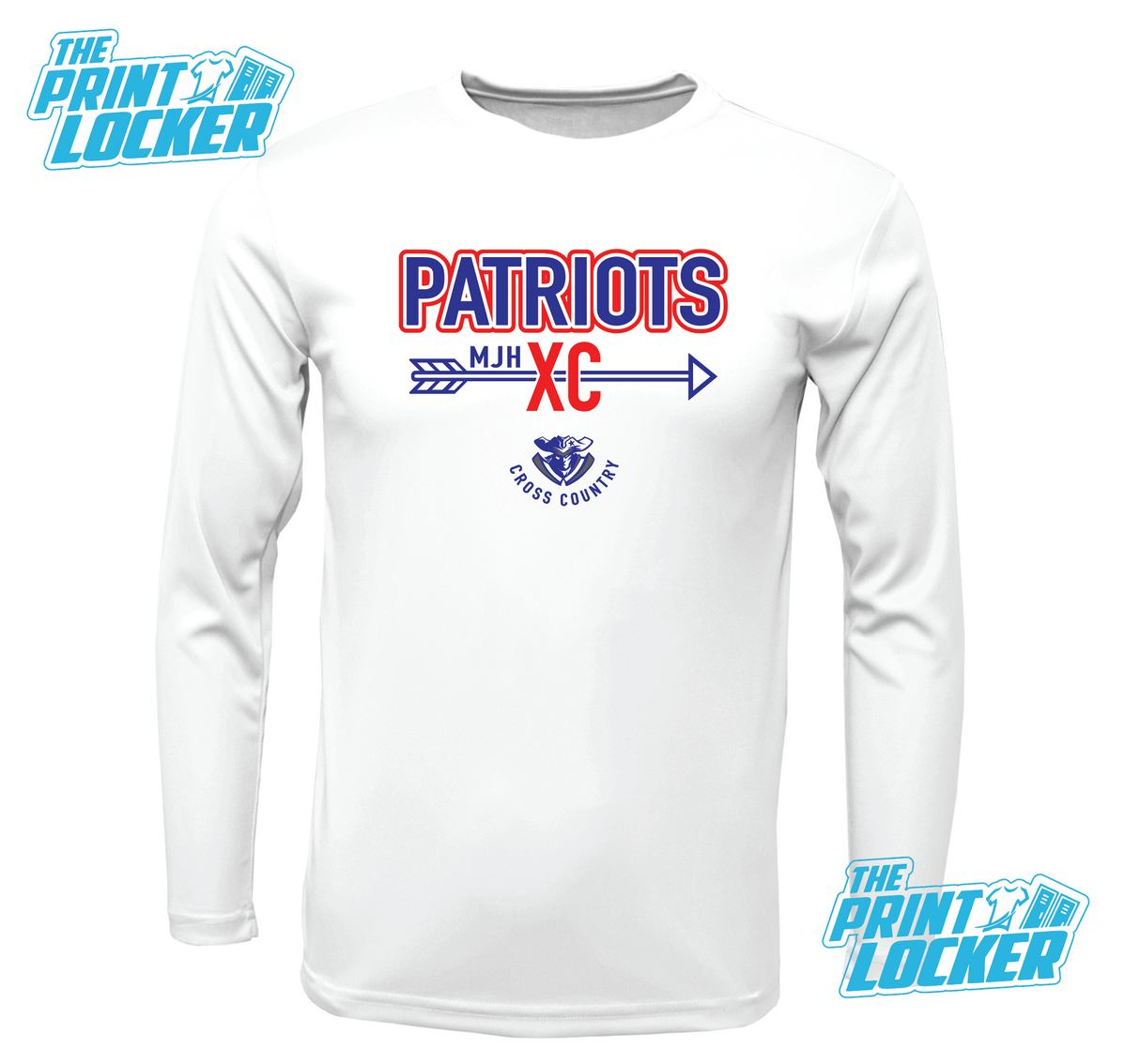 Mission Jr High Patriots Cross Country Drifit Long Sleeve