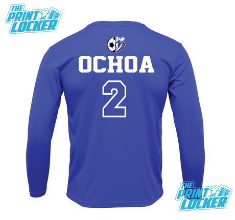 Mission Jr High Soccer Drifit Long Sleeve