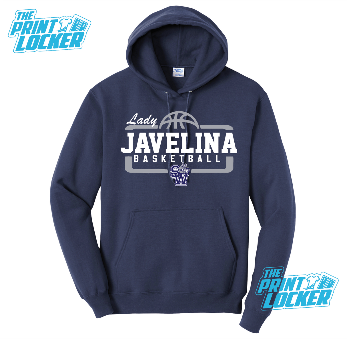 PSJA SW Lady Javelina Basketball Hoodie