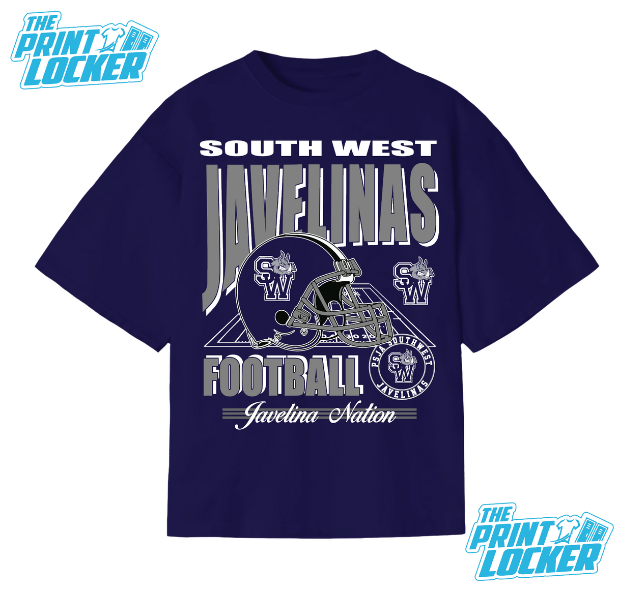 Javelinas Football Graphic Classic Tee