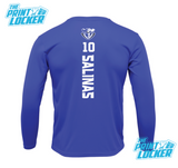 NEW! Mission Jr High Patriots 2025 Football Drifit Long Sleeve