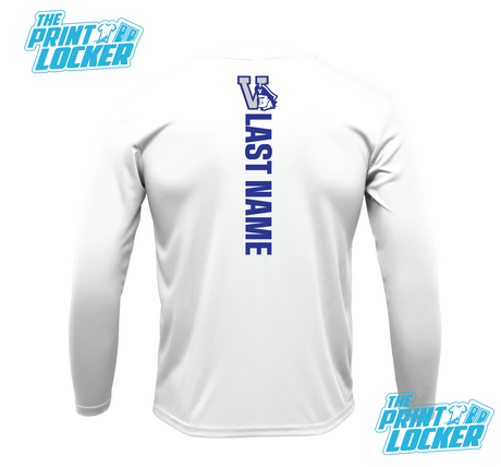Veterans Memorial Swim and Dive 2025 Fan Shirt Drifit Long Sleeve