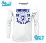 Veterans Memorial Swim and Dive 2025 Fan Shirt Drifit Long Sleeve