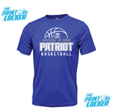 2026 Mission Jr High Basketball Drifit Short sleeve