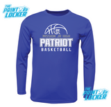 2026 Mission Jr High Basketball Drifit Long Sleeve