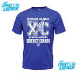 2026 Mission Jr High XC District Champs Drifit Short sleeve