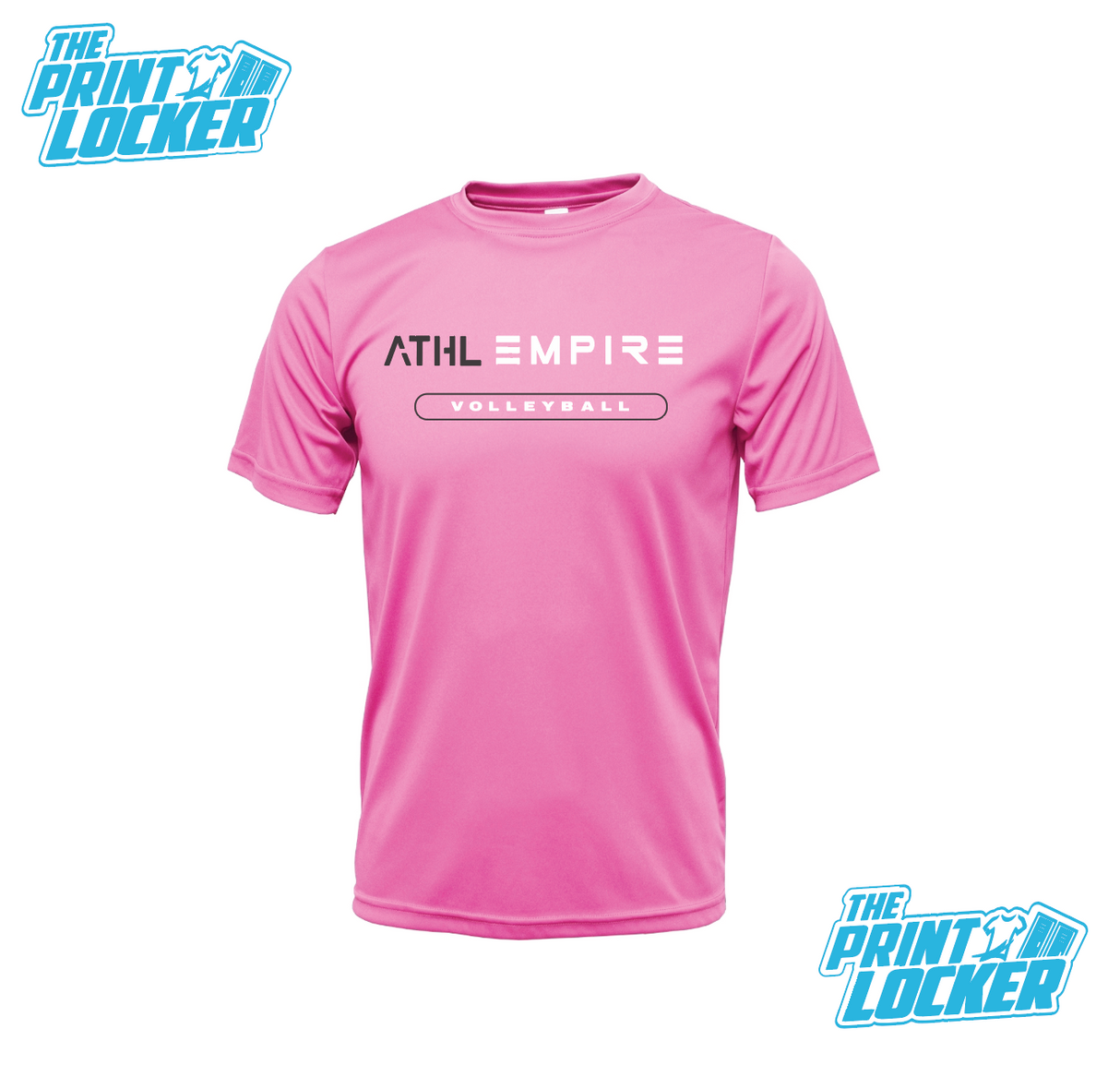 ATHL Empire Bubble Pink shirt