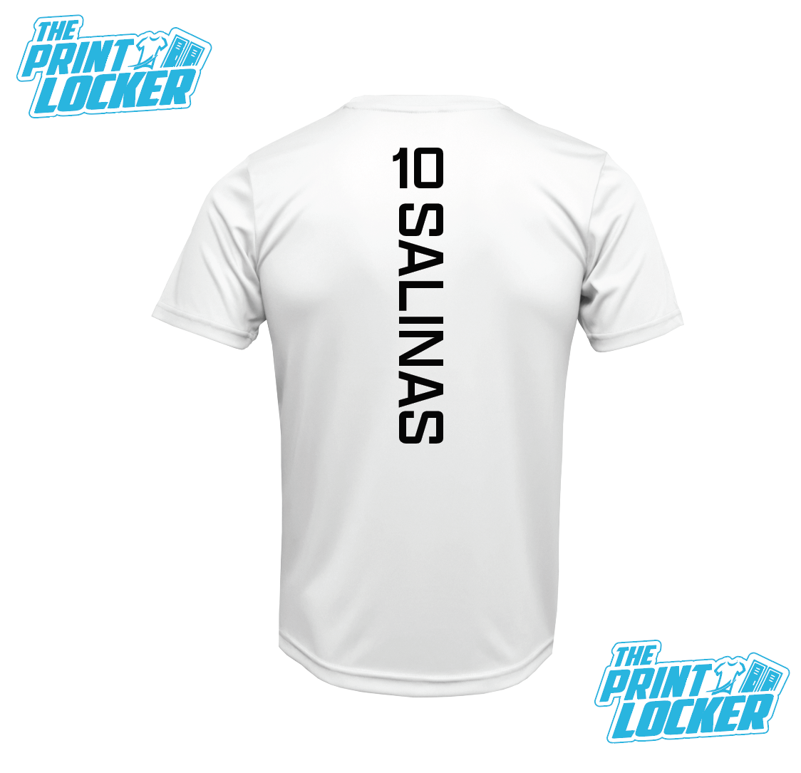 ATHL Empire White Fan shirt