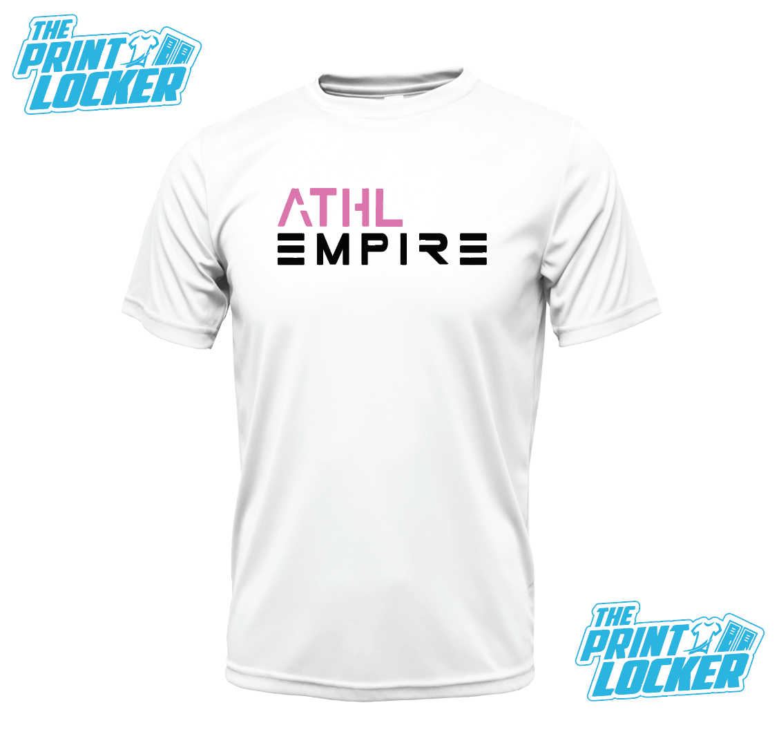ATHL Empire White Fan shirt