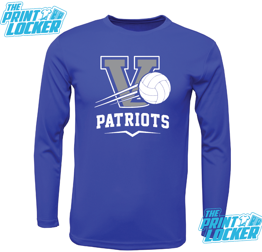 2026 Mission Veterans JV and Freshmen Volleyball Longsleeve Fan Shirt