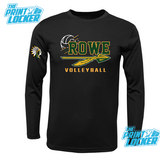 2026 Rowe Volleyball Fan Shirt Drifit Black Longsleeve