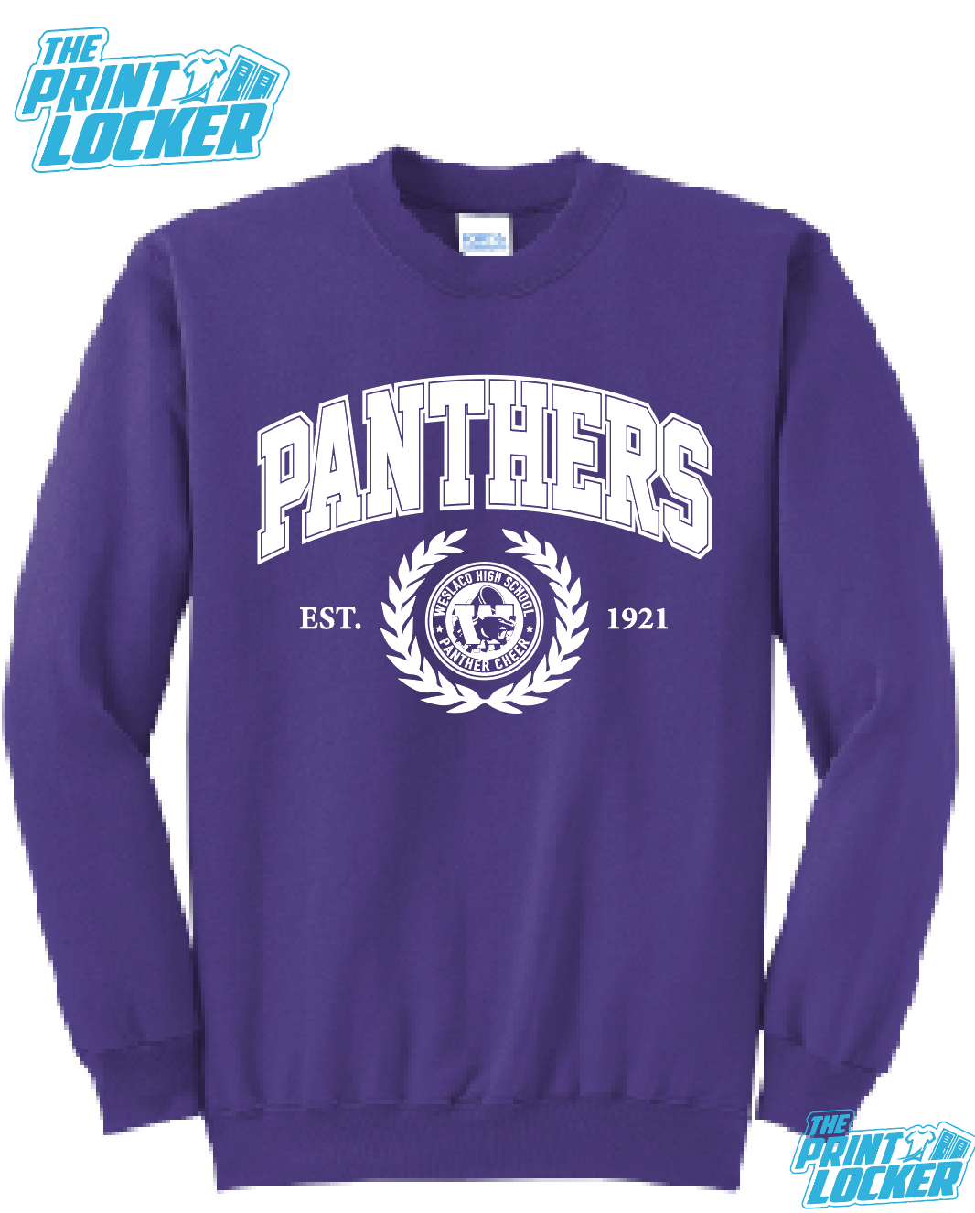 Panther Crewneck Purple