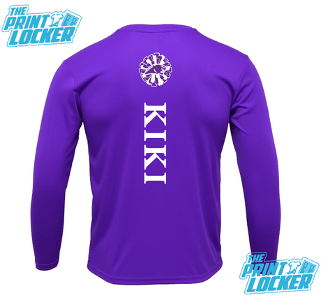 Cheer Pom Longsleeve Fan Shirt