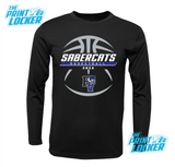 Sabercats Basketball Design Drifit Long Sleeve