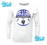 Sabercats Basketball Design Drifit Long Sleeve