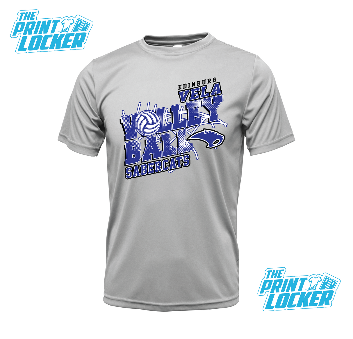 Sabercats Volleyball Design Drifit Short Sleeve