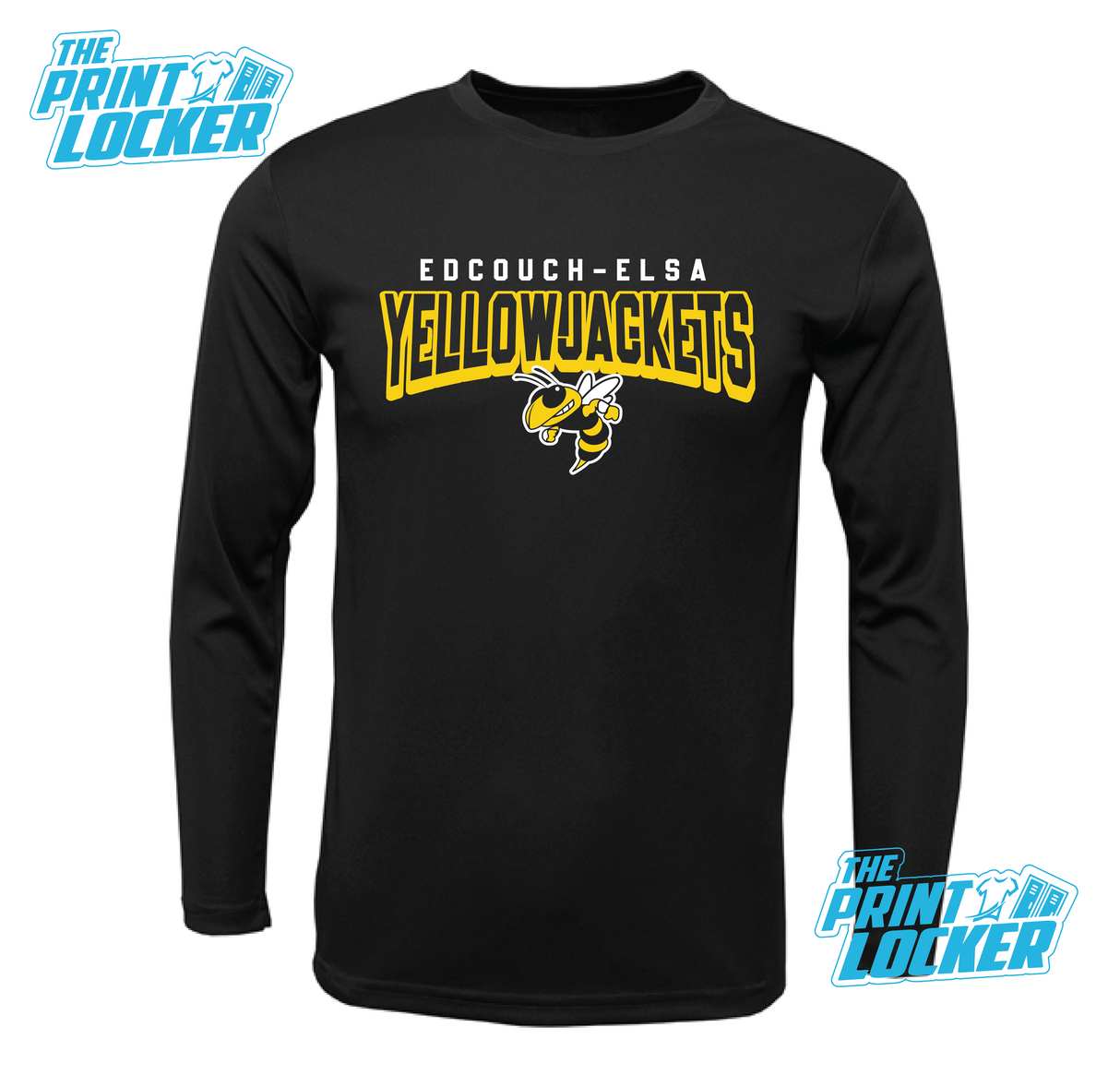 YellowJackets Arch Design Drifit Long Sleeve