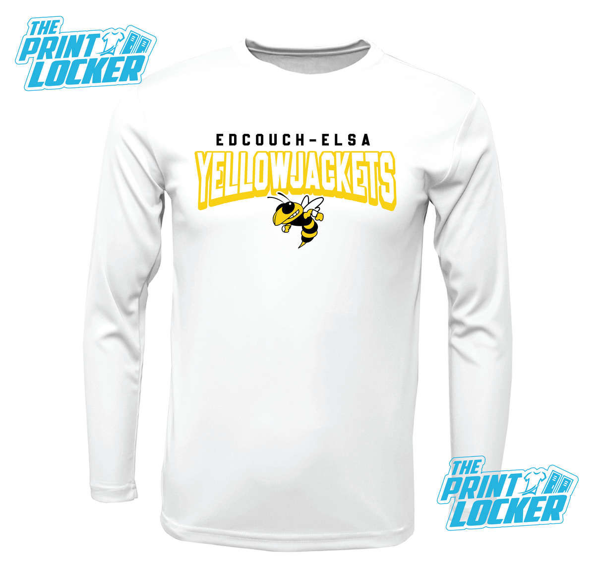 YellowJackets Arch Design Drifit Long Sleeve