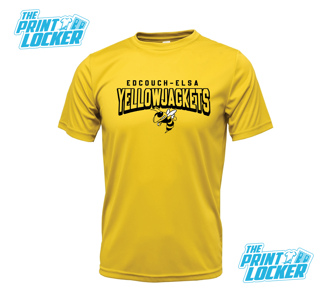 YellowJackets Arch Design Drifit Short Sleeve