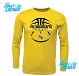 YellowJackets Basketball Design Drifit Long Sleeve