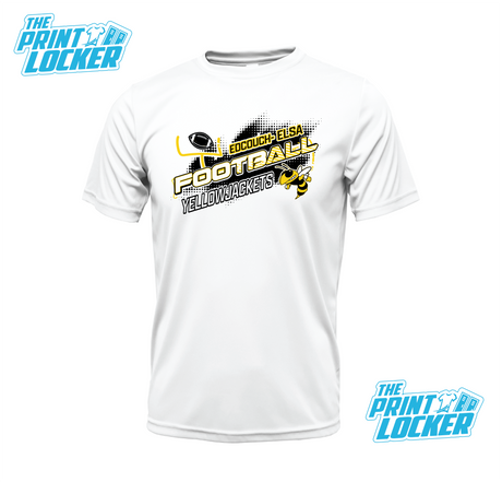 YellowJackets Football Design Drifit Short Sleeve